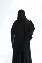 Load image into Gallery viewer, Shimmery Ruffle Border (Royal Black)