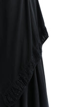 Load image into Gallery viewer, Shimmery Ruffle Border (Royal Black)