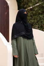 Load image into Gallery viewer, Black Sparkle Scarf