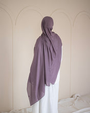 Load image into Gallery viewer, Dusty Purple Cotton Scarf