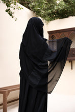 Load image into Gallery viewer, See Through Squares Lace Scarf