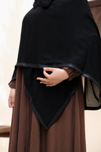 Load image into Gallery viewer, Square Scarf Black Sparkle