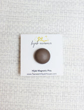 Load image into Gallery viewer, Smooth Chocolate Magnetic Pin
