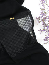 Load image into Gallery viewer, See Through Squares Lace Scarf