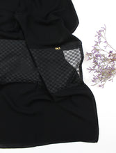 Load image into Gallery viewer, See Through Squares Lace Scarf