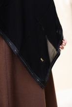 Load image into Gallery viewer, Square Scarf Black Sparkle
