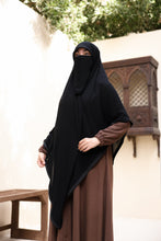 Load image into Gallery viewer, Square Scarf Black Sparkle
