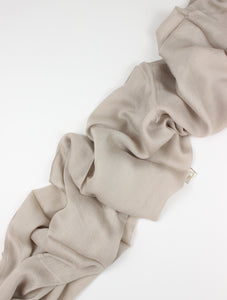 Barely Beige Cotton Modal Scarf