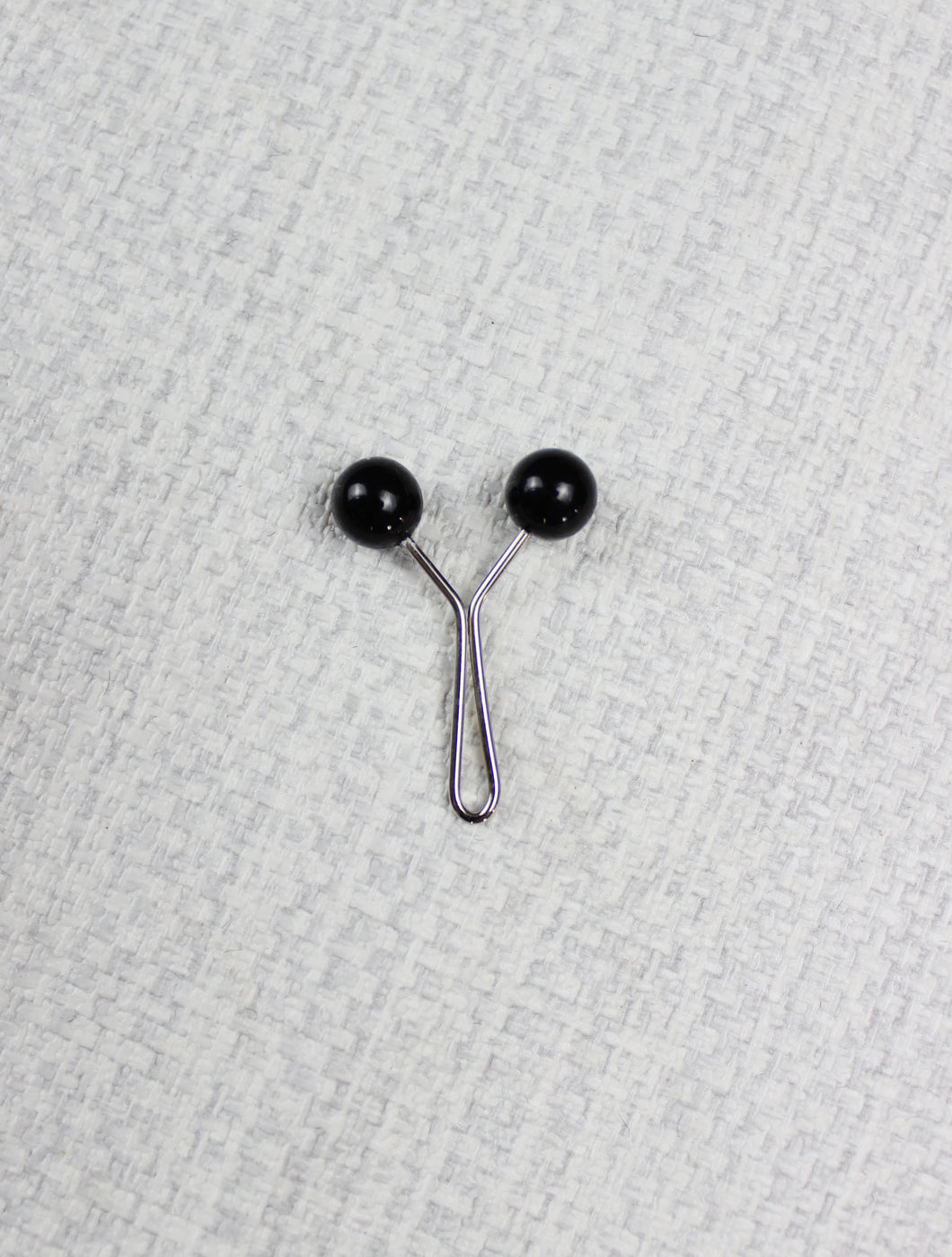 Black Pearl Hijab Clip Pin
