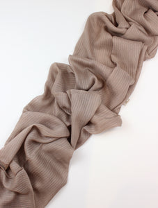 Cafe Delicate Stripes Cotton Scarf