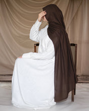 Load image into Gallery viewer, Dark Chocolate Cotton Scarf
