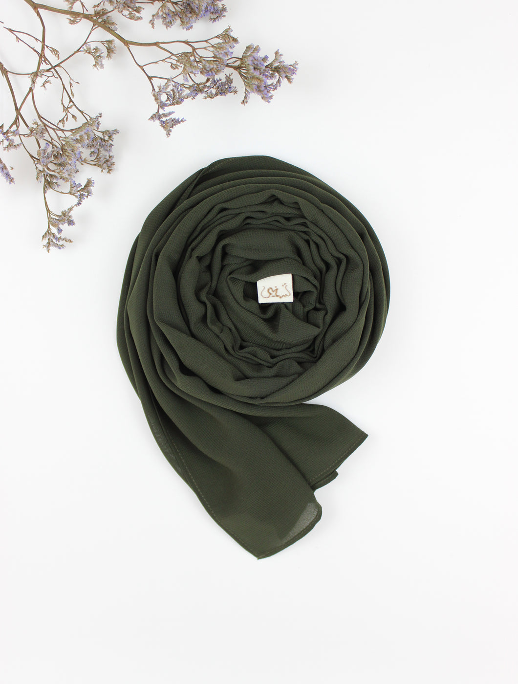 Dark Olive Scarf