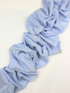 Light Blue Cotton Modal Scarf