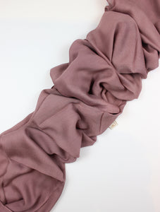 Mauve Cotton Modal Scarf