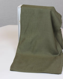 Olive Green Cotton Scarf