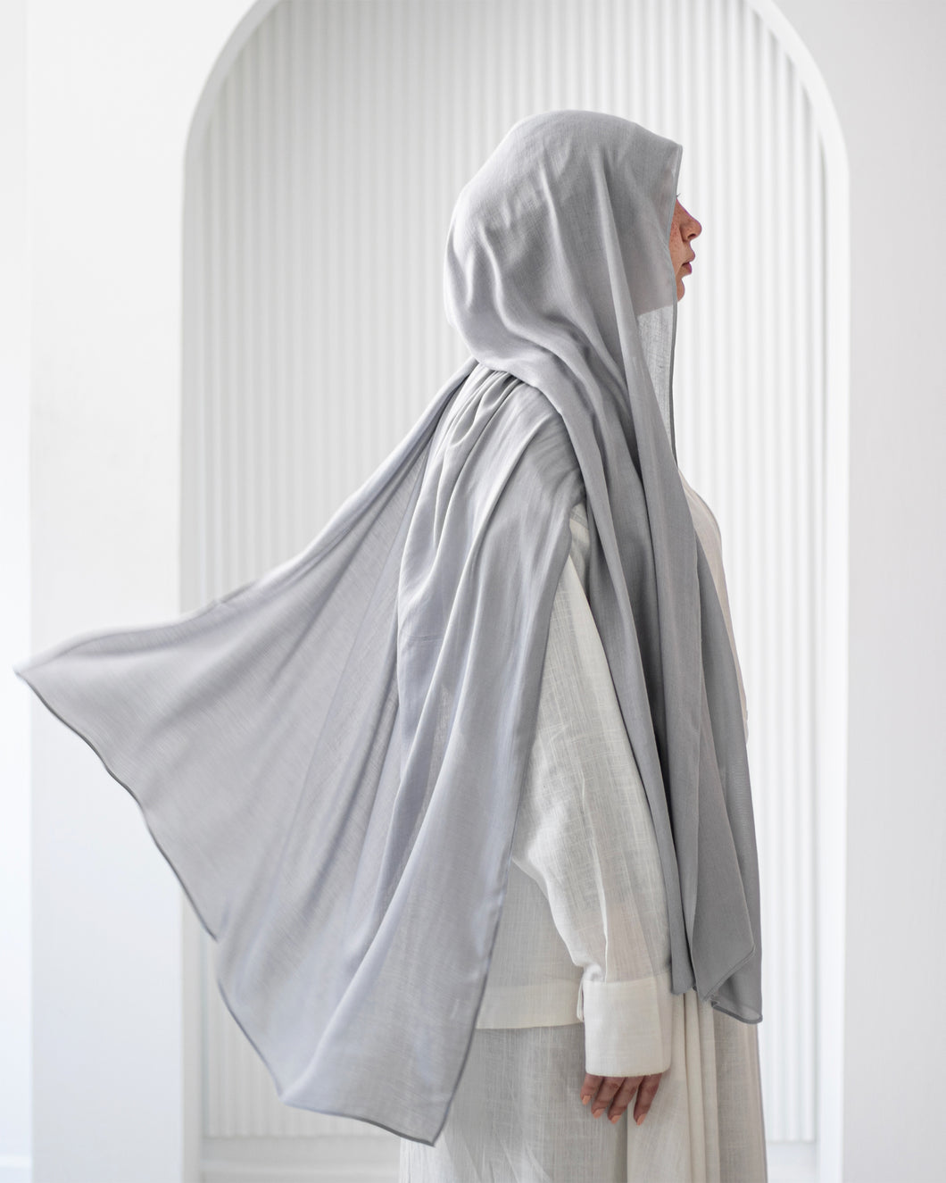 Smoke Cotton Scarf