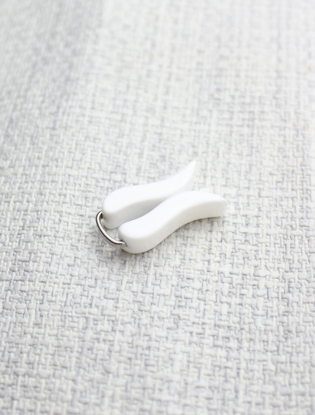 White Hijab Clip Pin