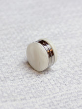 Load image into Gallery viewer, Off-White Marble Magnetic Pin
