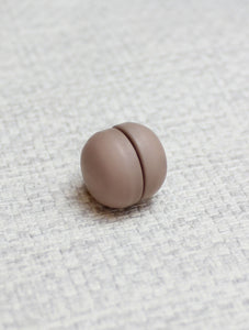 Smooth Taupe Magnetic Pin