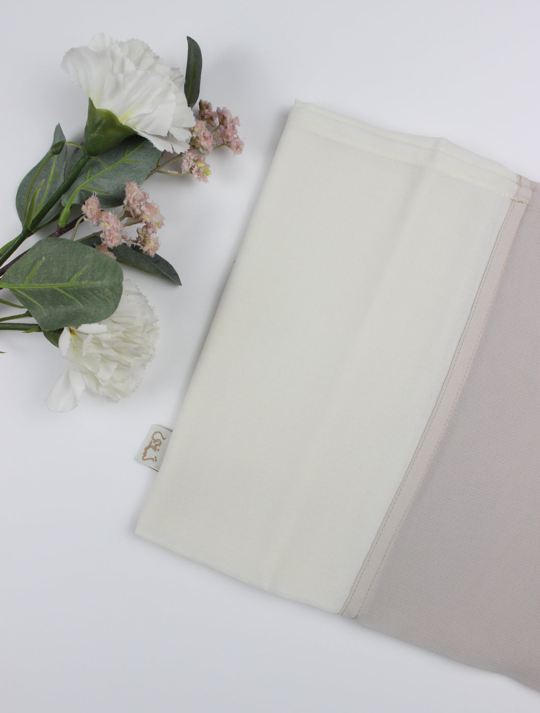 Light Nude X Off-White Scarf