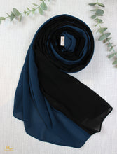 Load image into Gallery viewer, DarkBlueXBlack Scarf
