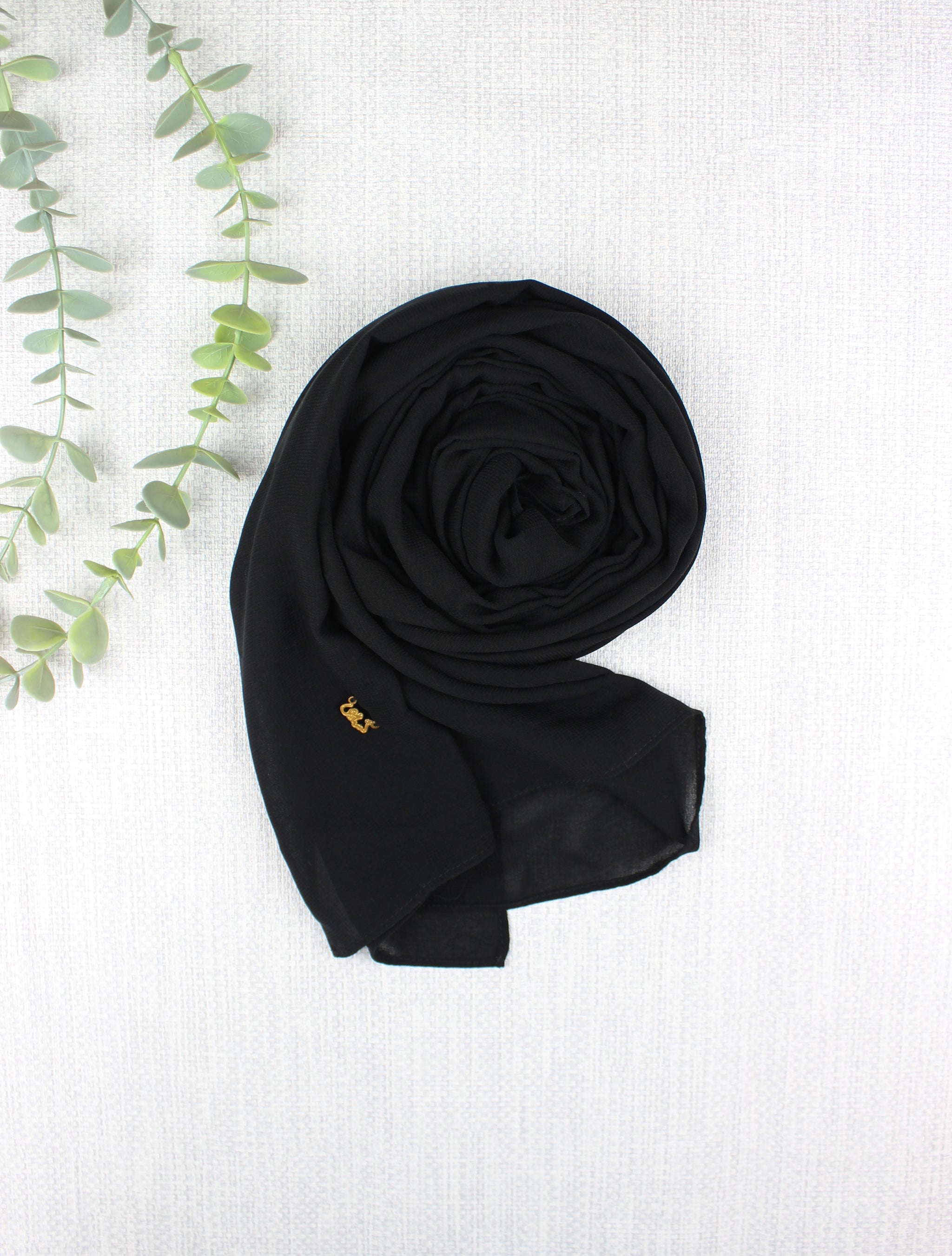 Basic Black Scarf