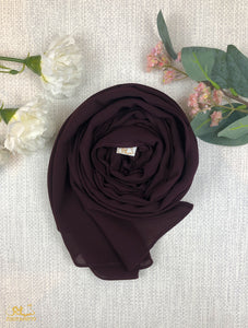 Burgundy Scarf